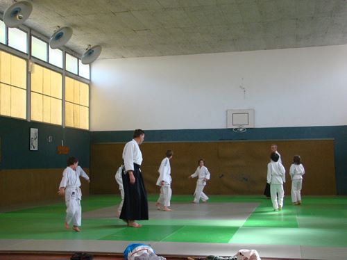 echauffement enfant et ados a l aïkido 