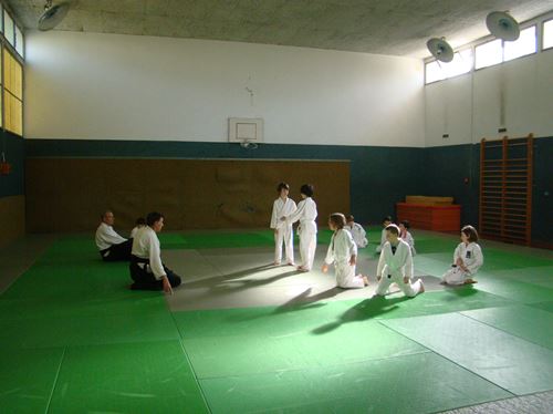 enfants en cercle technique 
